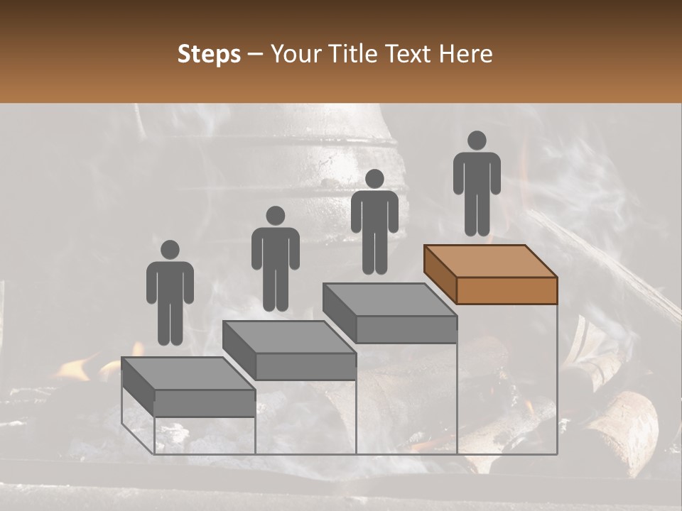 Iron Fireside South Africa PowerPoint Template