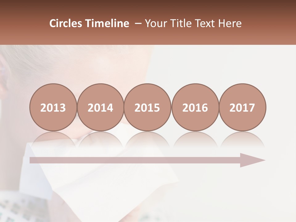 Brunette Cute Pretty PowerPoint Template