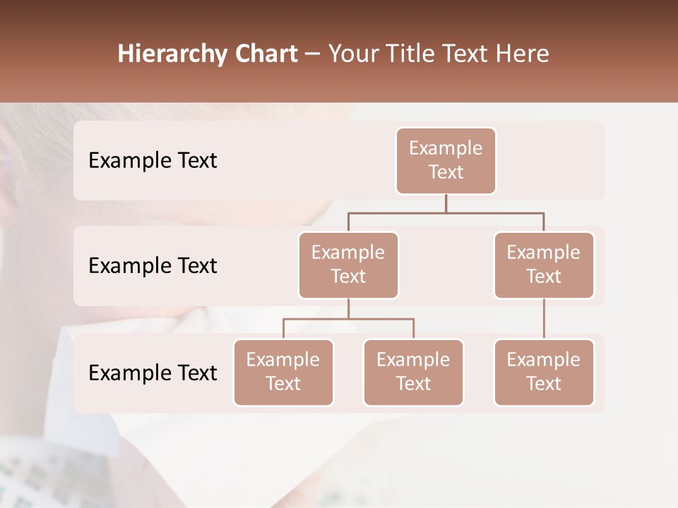 Brunette Cute Pretty PowerPoint Template