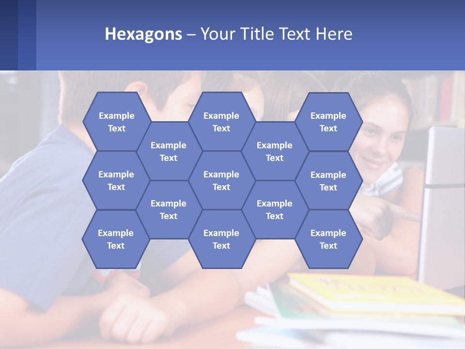 Happy Girl Pretty PowerPoint Template