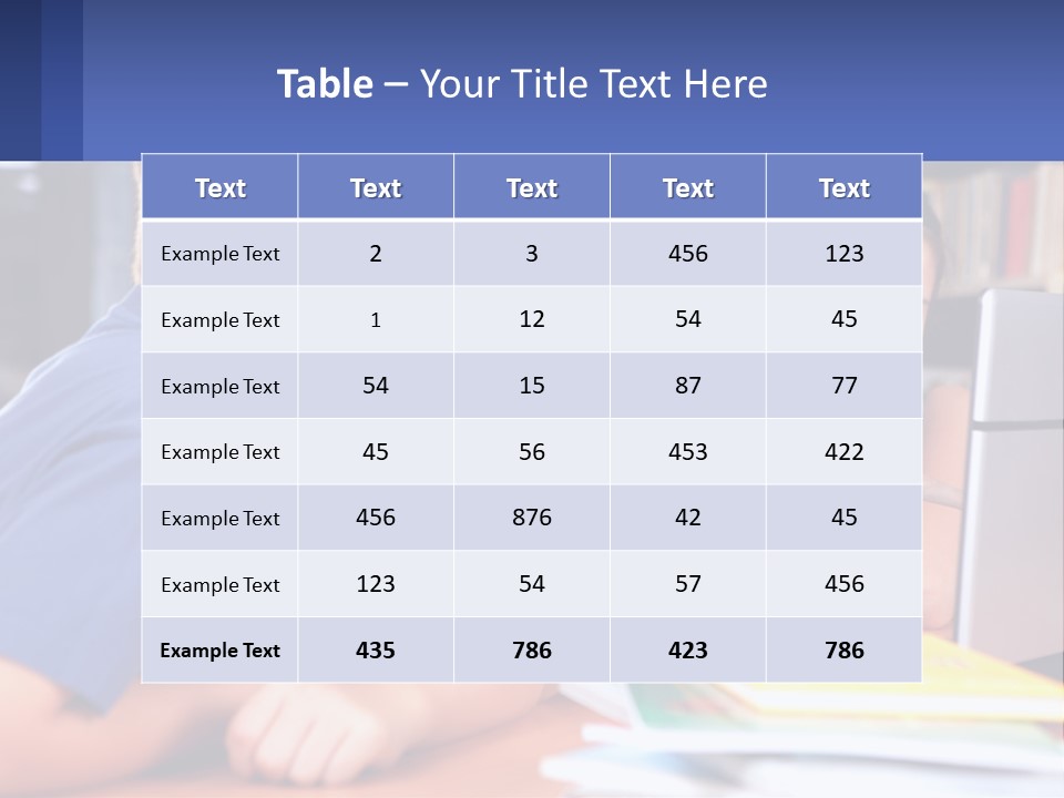 Happy Girl Pretty PowerPoint Template