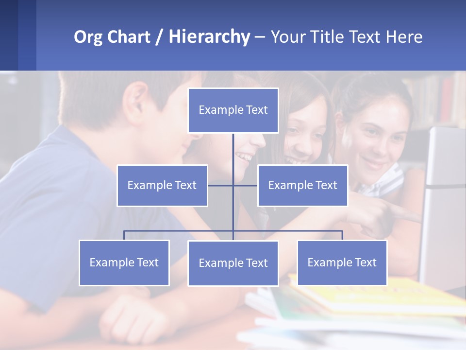 Happy Girl Pretty PowerPoint Template