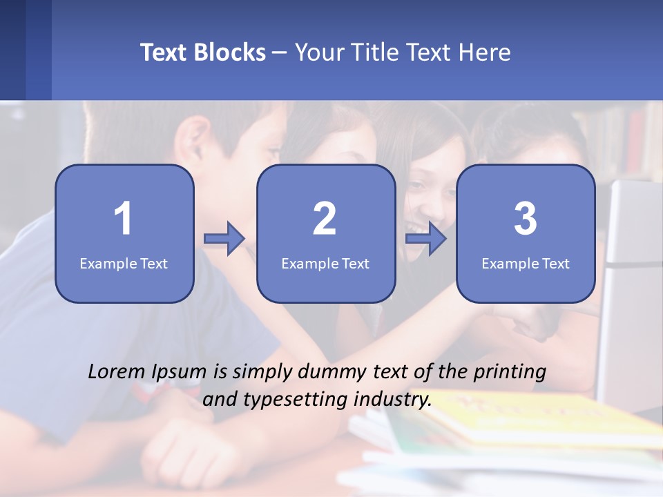 Happy Girl Pretty PowerPoint Template