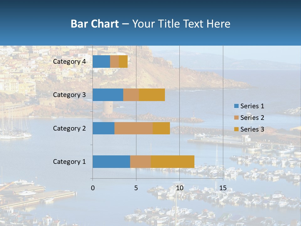 Sea Sardegna Harbour PowerPoint Template