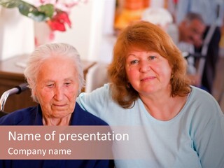 Carer Happiness Concern PowerPoint Template