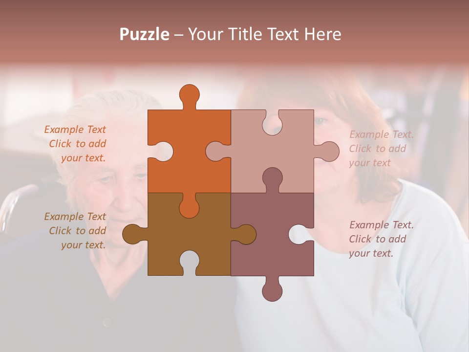 Carer Happiness Concern PowerPoint Template