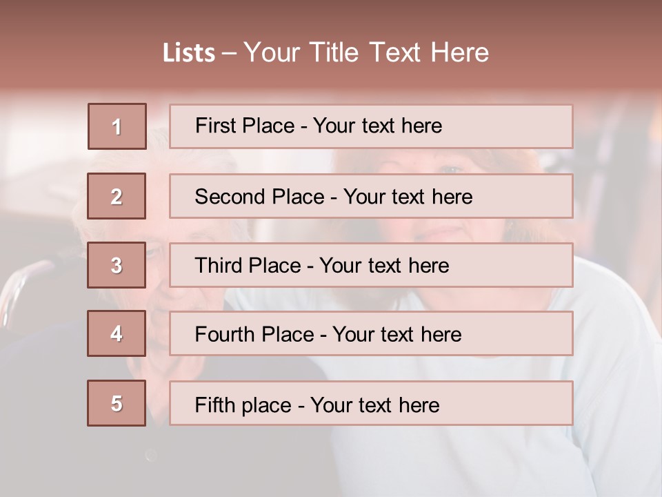 Carer Happiness Concern PowerPoint Template
