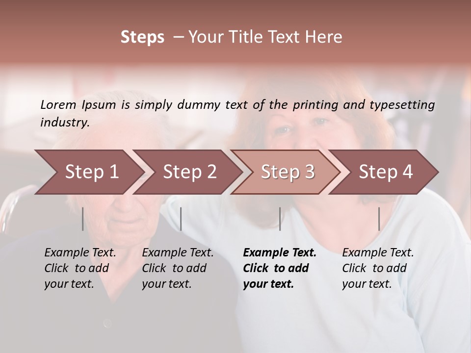 Carer Happiness Concern PowerPoint Template
