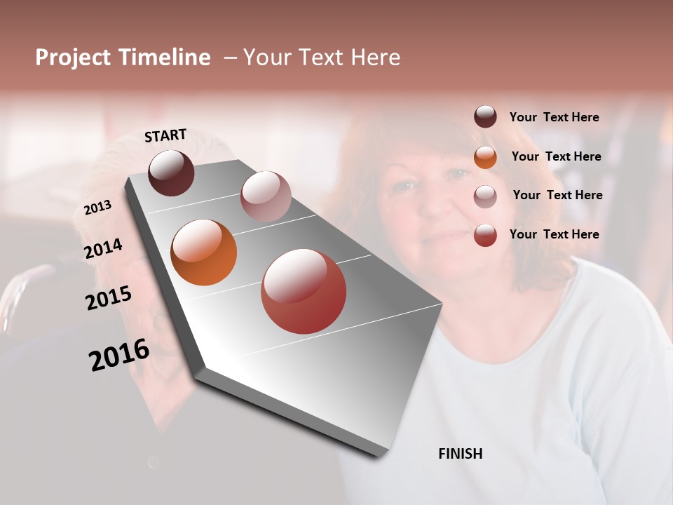 Carer Happiness Concern PowerPoint Template
