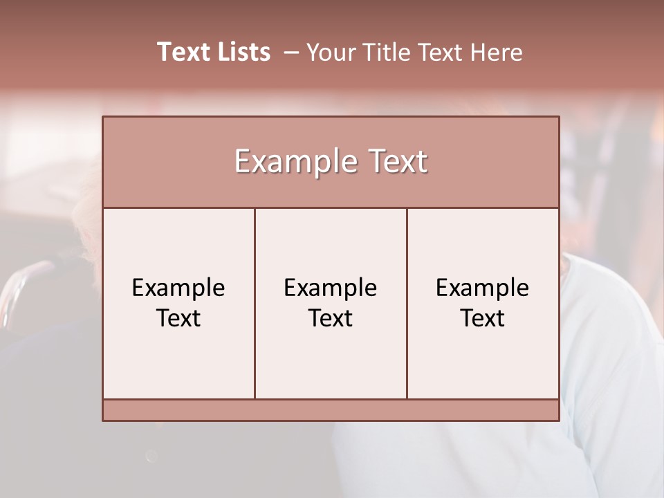 Carer Happiness Concern PowerPoint Template