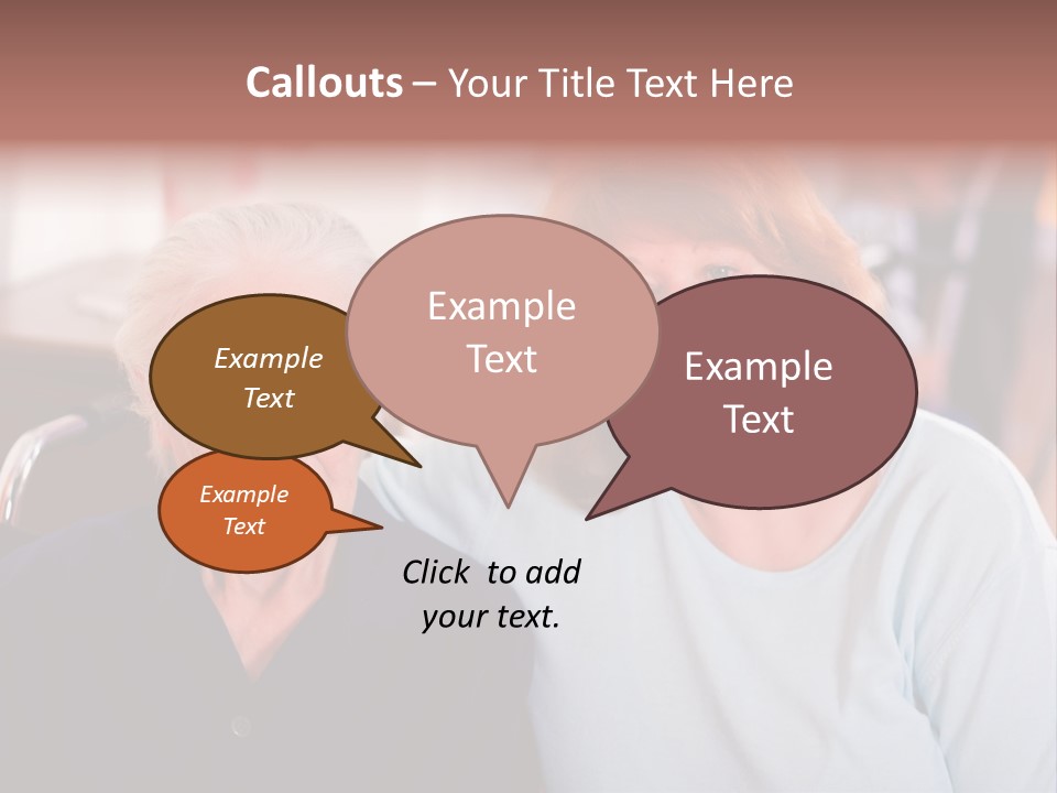 Carer Happiness Concern PowerPoint Template