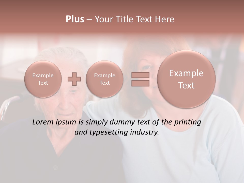 Carer Happiness Concern PowerPoint Template