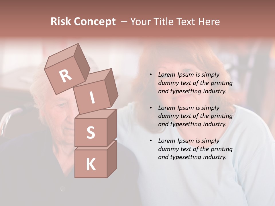 Carer Happiness Concern PowerPoint Template