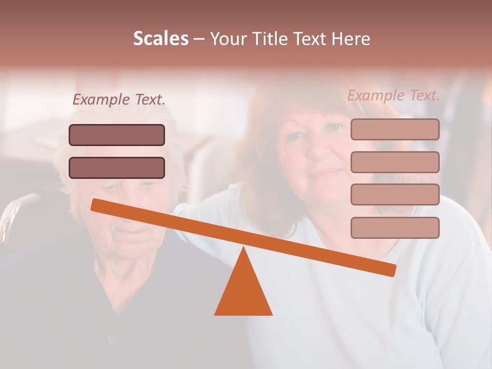 Carer Happiness Concern PowerPoint Template