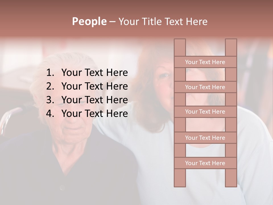 Carer Happiness Concern PowerPoint Template