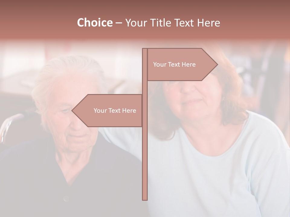 Carer Happiness Concern PowerPoint Template