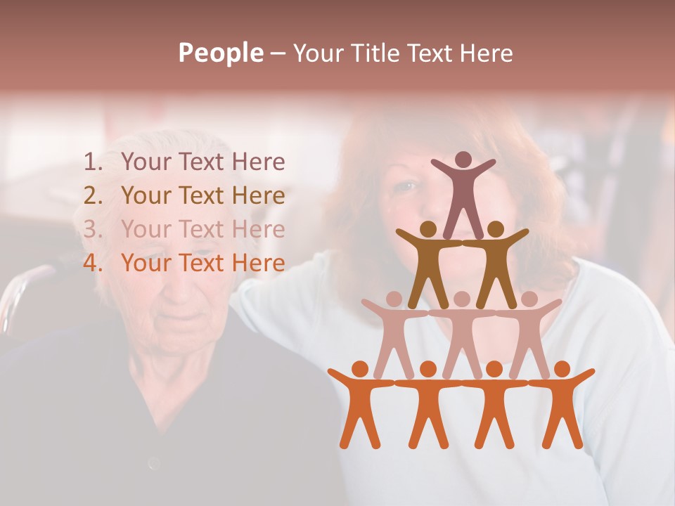 Carer Happiness Concern PowerPoint Template