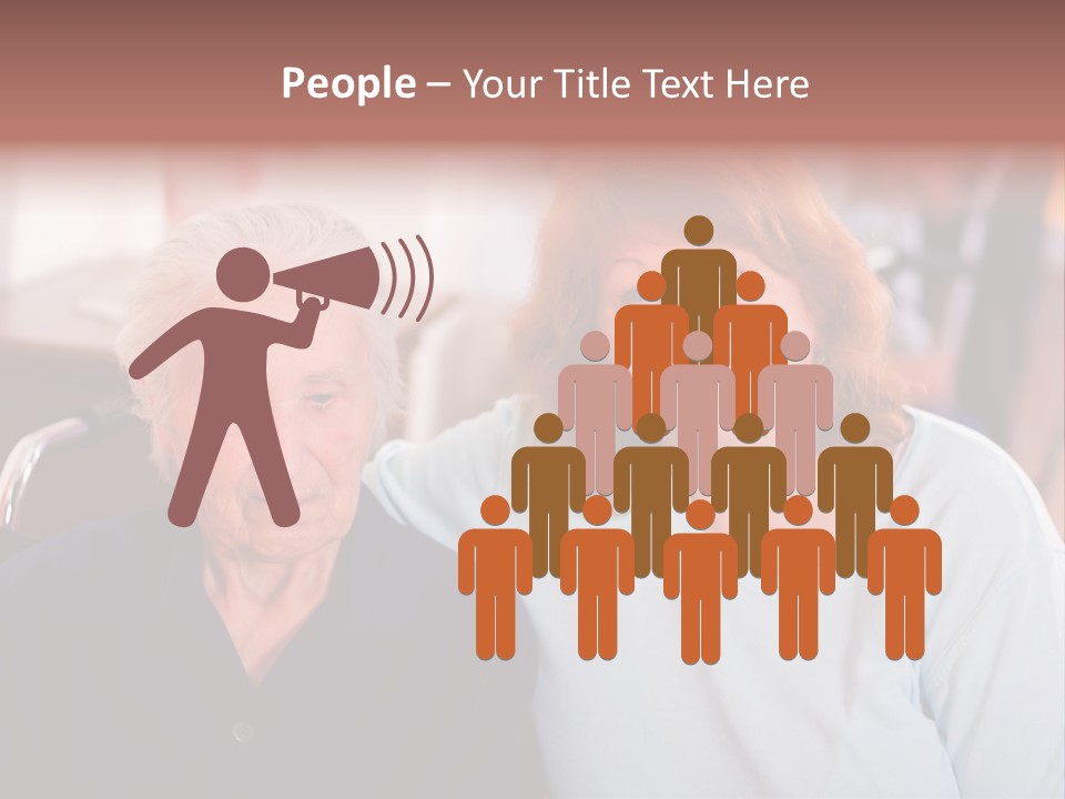 Carer Happiness Concern PowerPoint Template