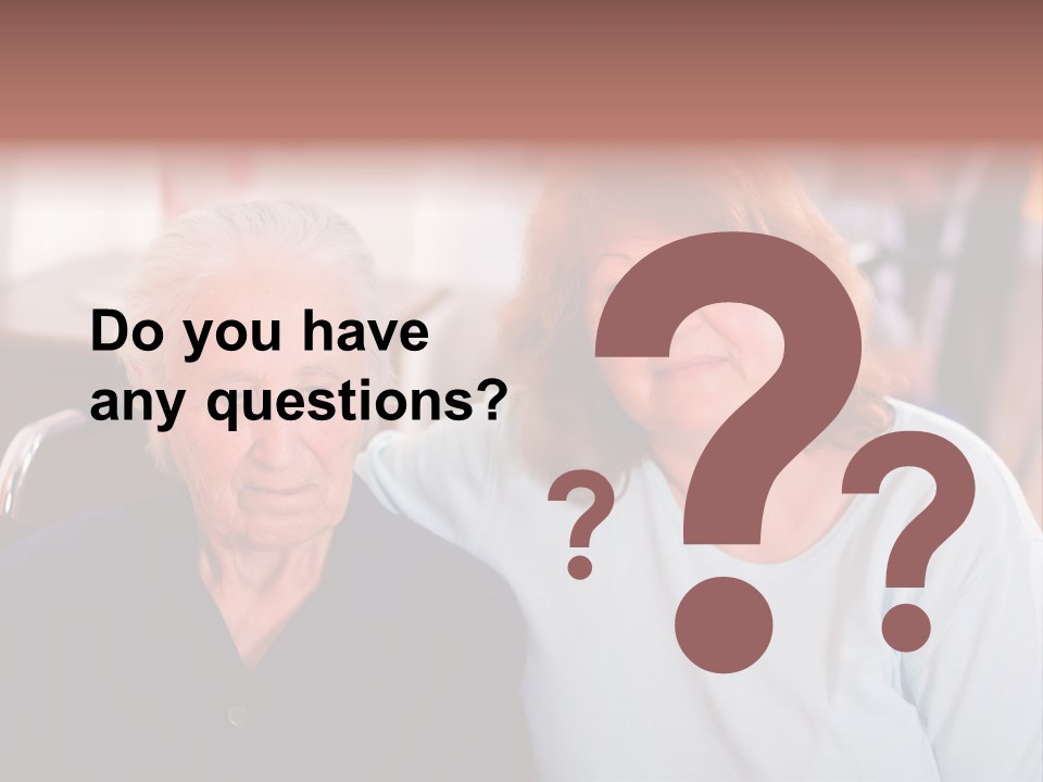 Carer Happiness Concern PowerPoint Template