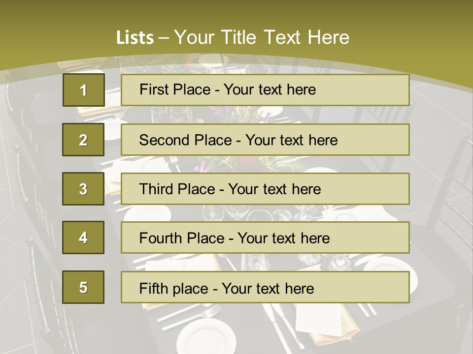 Cafe Ornate Corporate PowerPoint Template