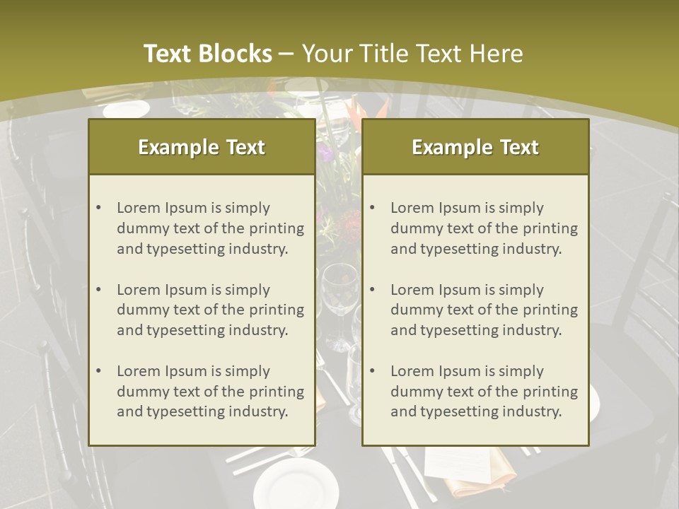 Cafe Ornate Corporate PowerPoint Template