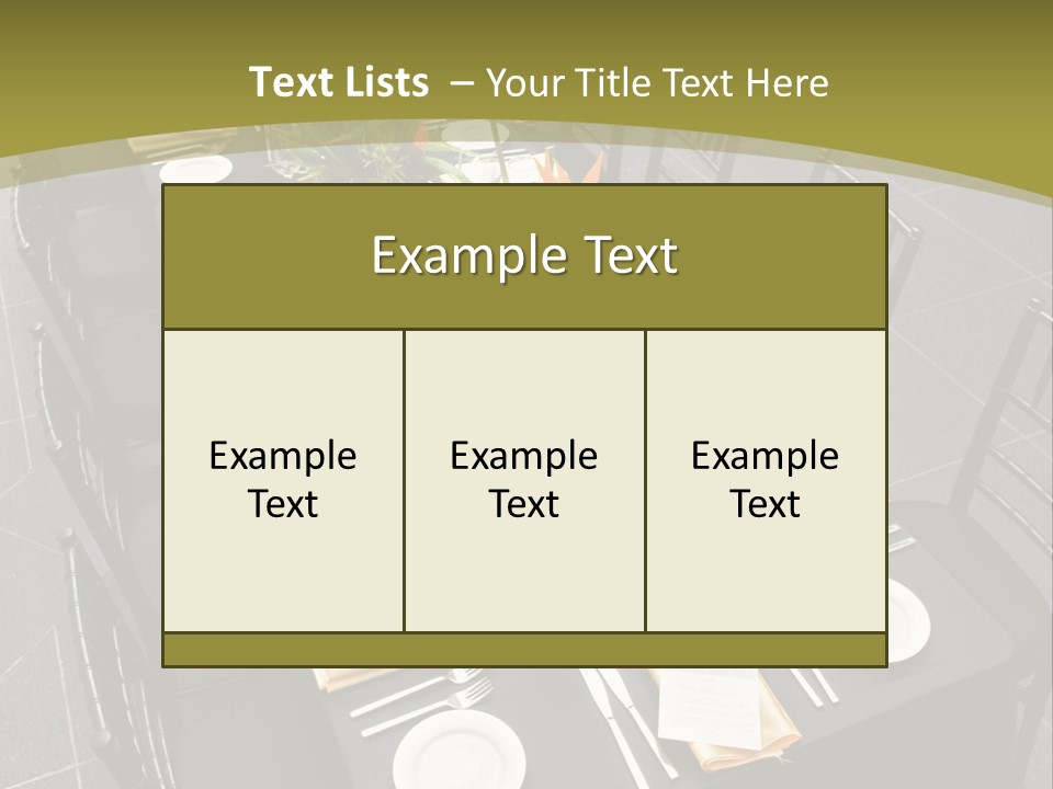 Cafe Ornate Corporate PowerPoint Template