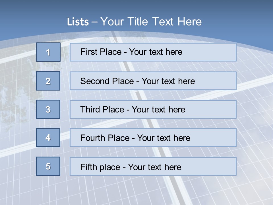 Energy Station Sun PowerPoint Template