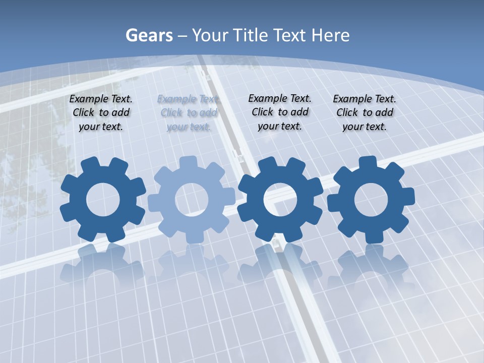 Energy Station Sun PowerPoint Template