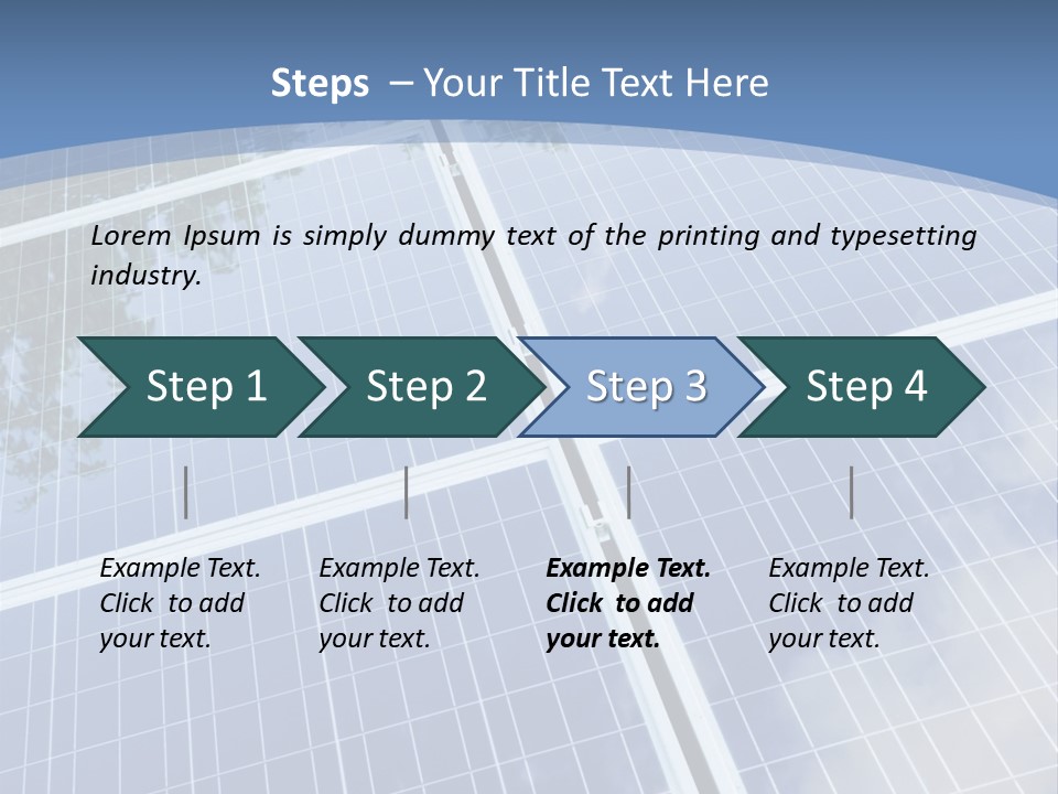 Energy Station Sun PowerPoint Template