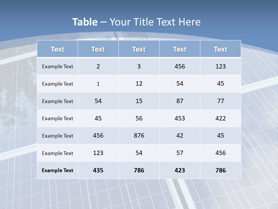 Energy Station Sun PowerPoint Template