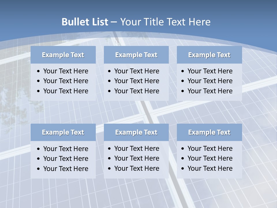 Energy Station Sun PowerPoint Template