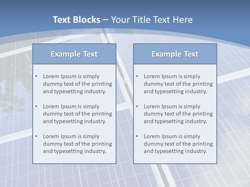 Energy Station Sun PowerPoint Template