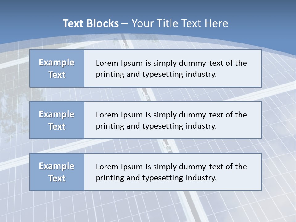 Energy Station Sun PowerPoint Template