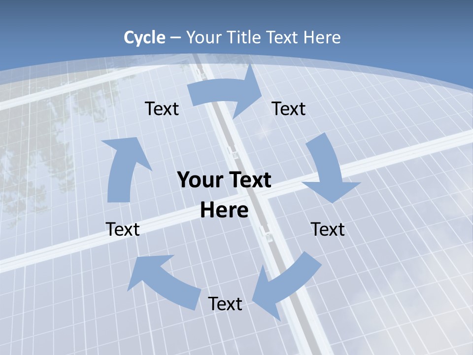 Energy Station Sun PowerPoint Template