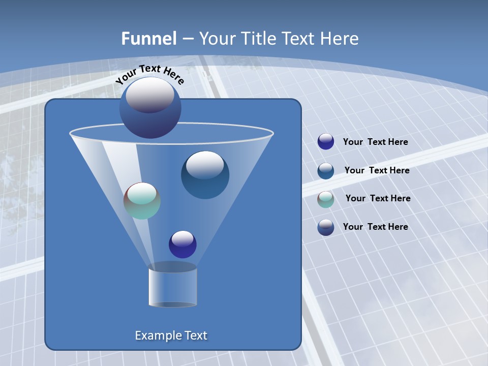 Energy Station Sun PowerPoint Template
