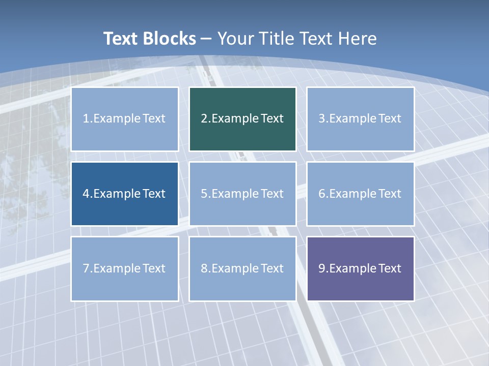 Energy Station Sun PowerPoint Template