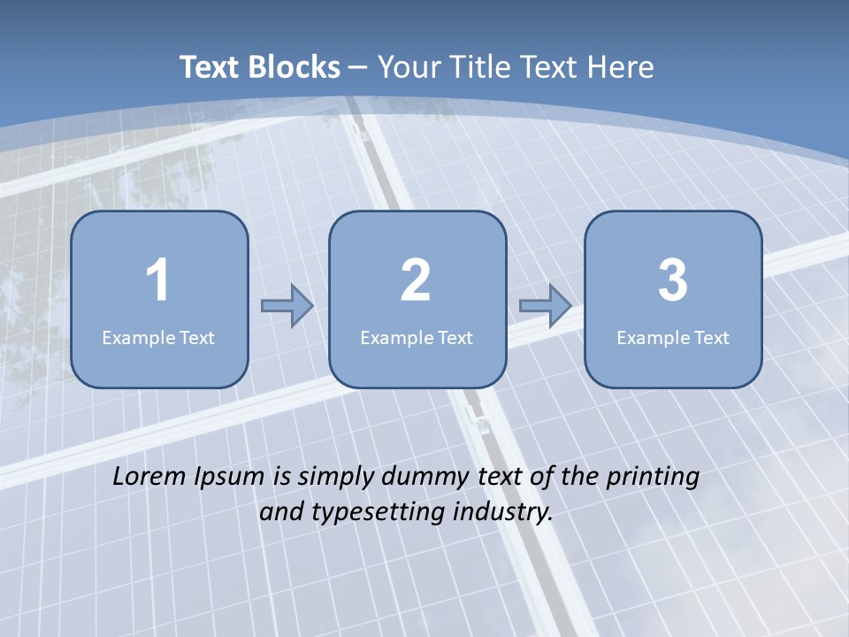 Energy Station Sun PowerPoint Template