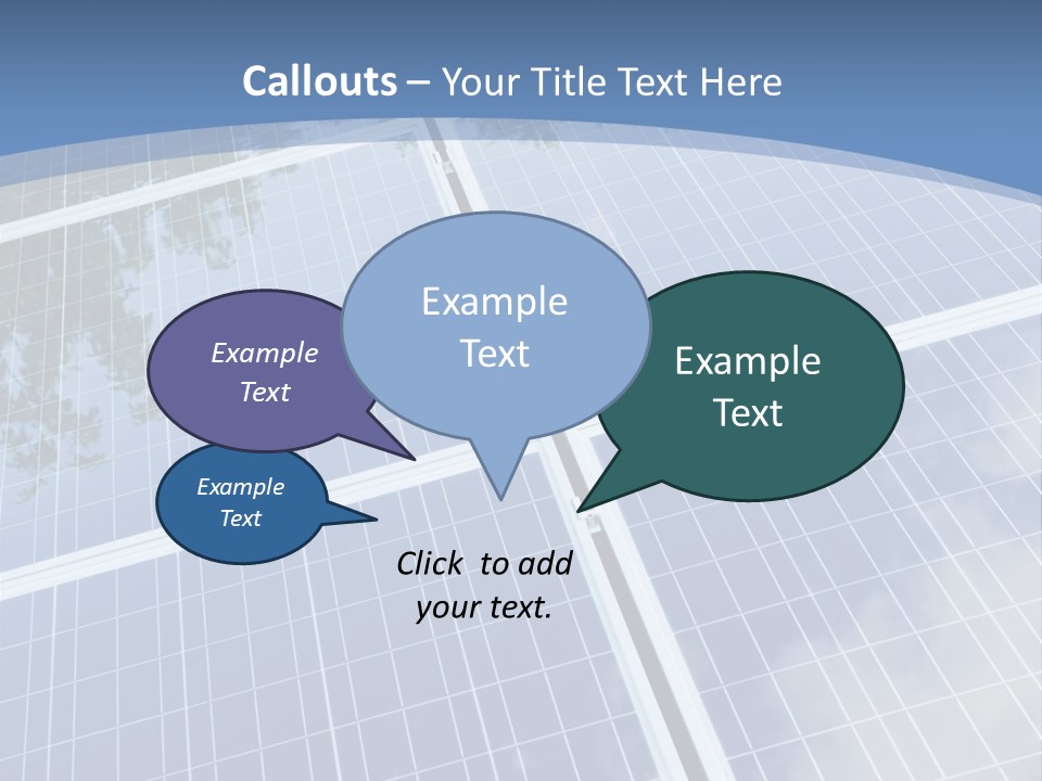 Energy Station Sun PowerPoint Template