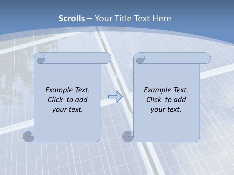 Energy Station Sun PowerPoint Template