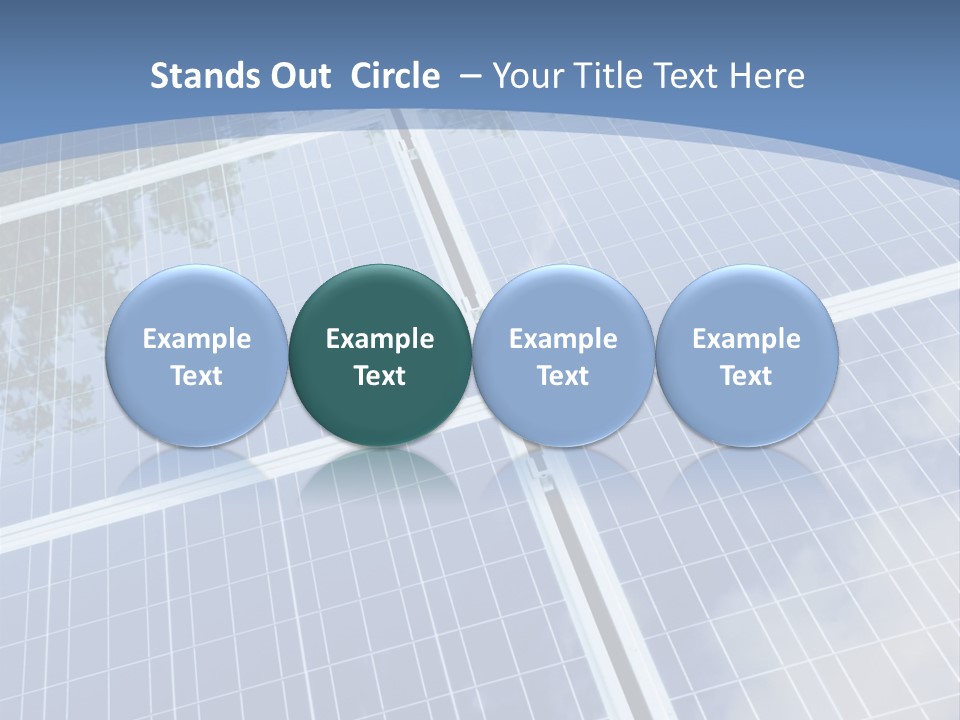 Energy Station Sun PowerPoint Template