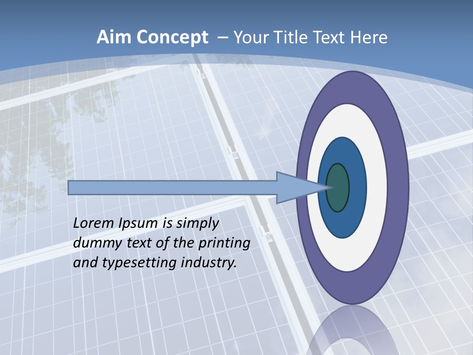 Energy Station Sun PowerPoint Template
