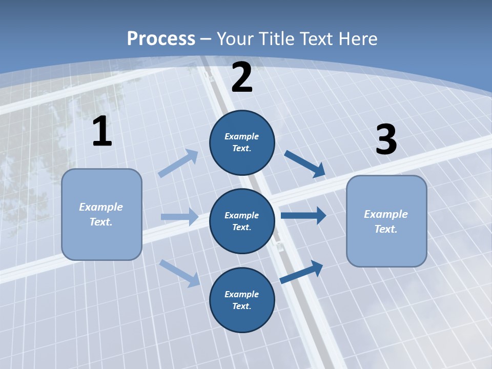 Energy Station Sun PowerPoint Template