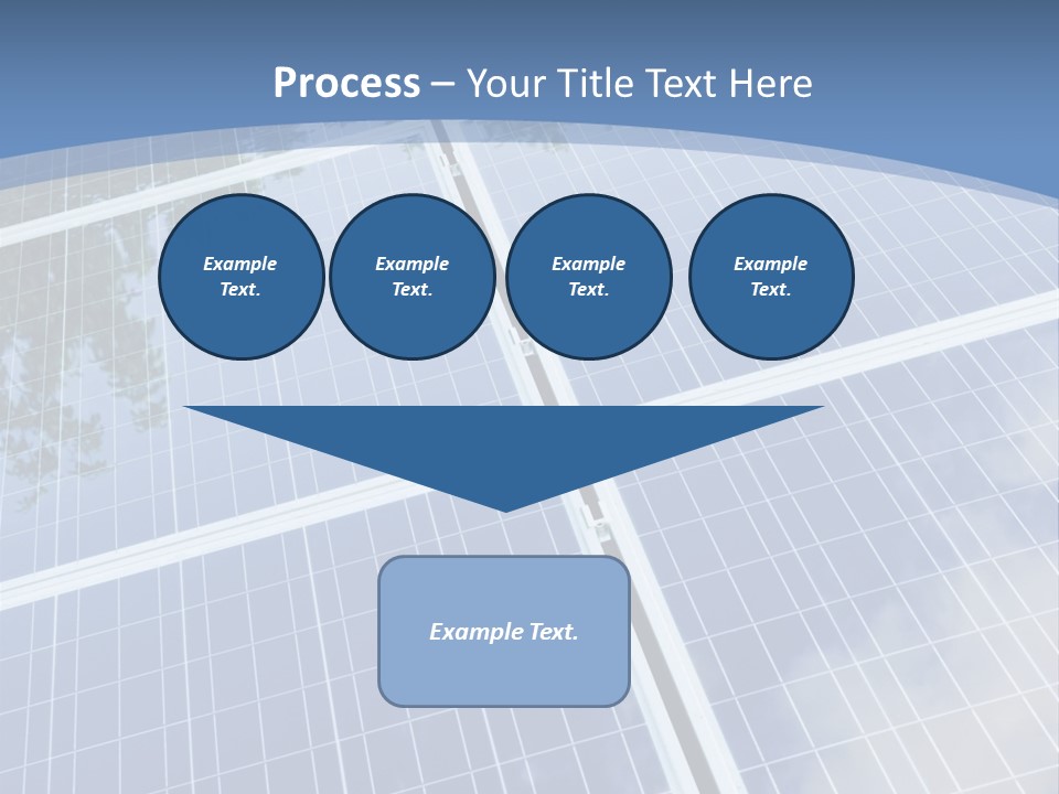 Energy Station Sun PowerPoint Template