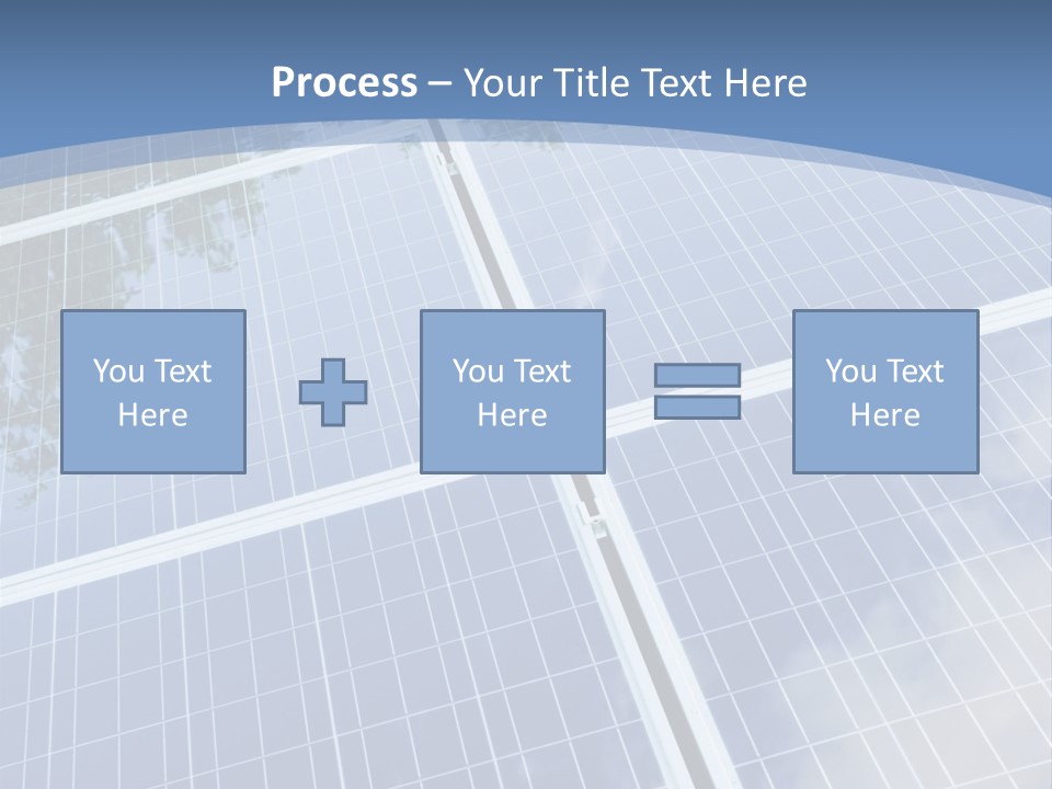Energy Station Sun PowerPoint Template