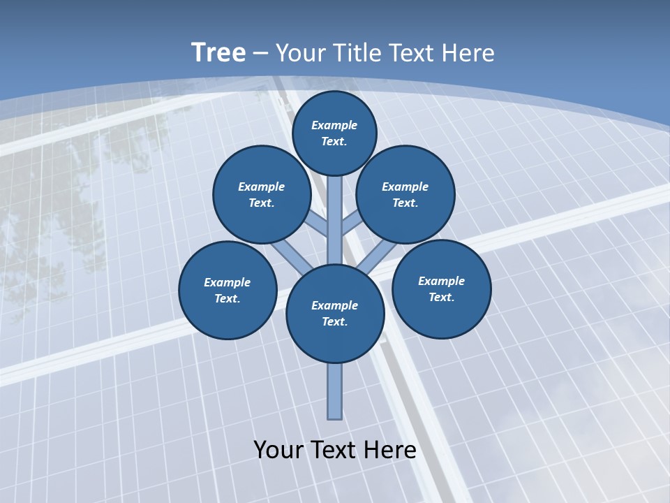 Energy Station Sun PowerPoint Template