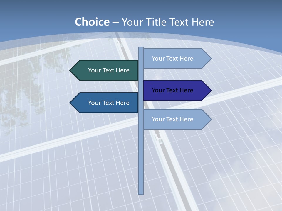 Energy Station Sun PowerPoint Template
