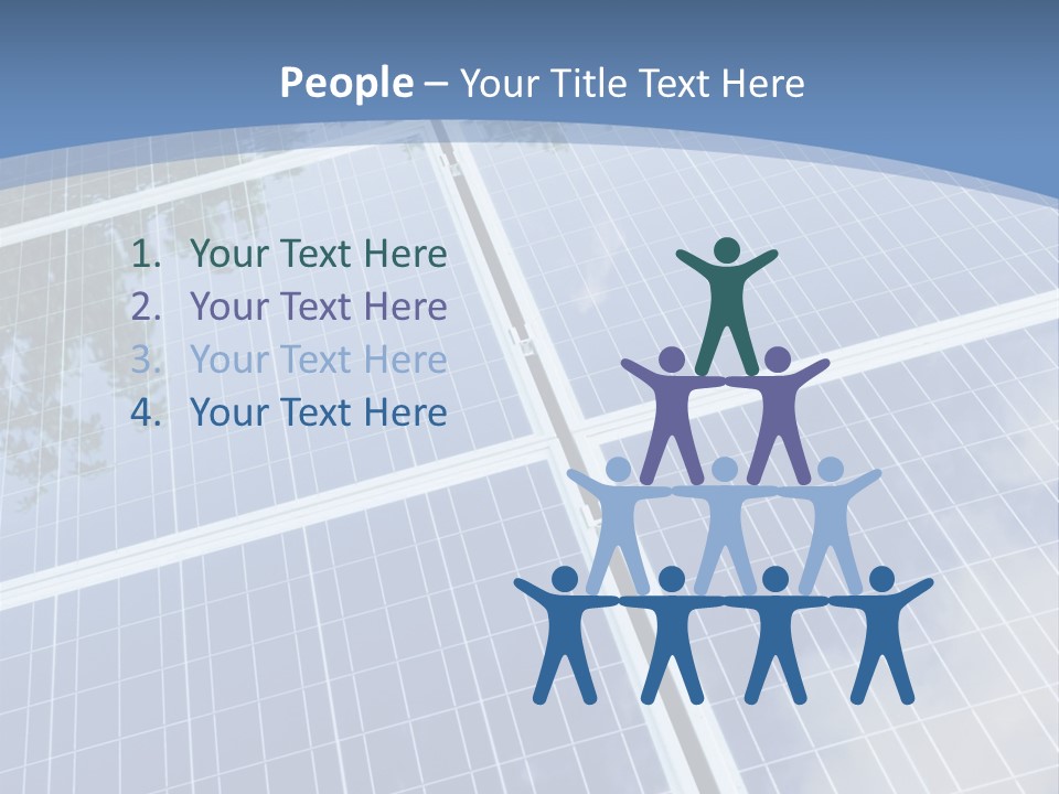 Energy Station Sun PowerPoint Template