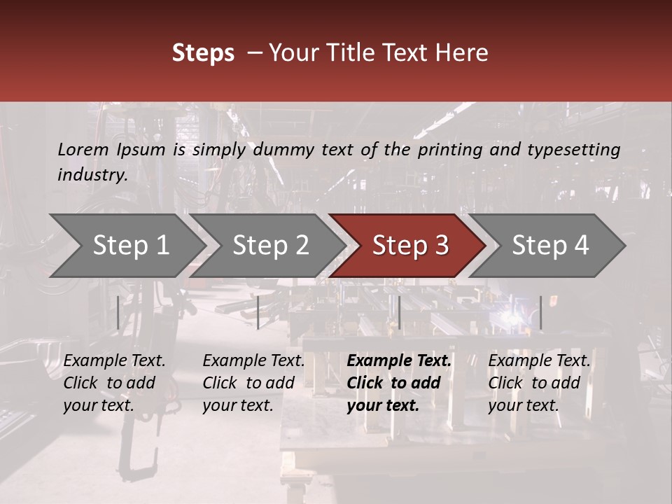 Tool Industry Construction PowerPoint Template