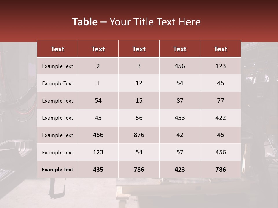 Tool Industry Construction PowerPoint Template
