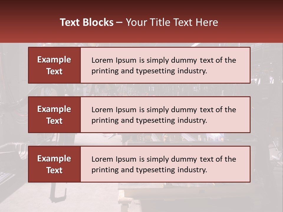 Tool Industry Construction PowerPoint Template